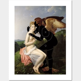 Psyche and Cupid Posters and Art